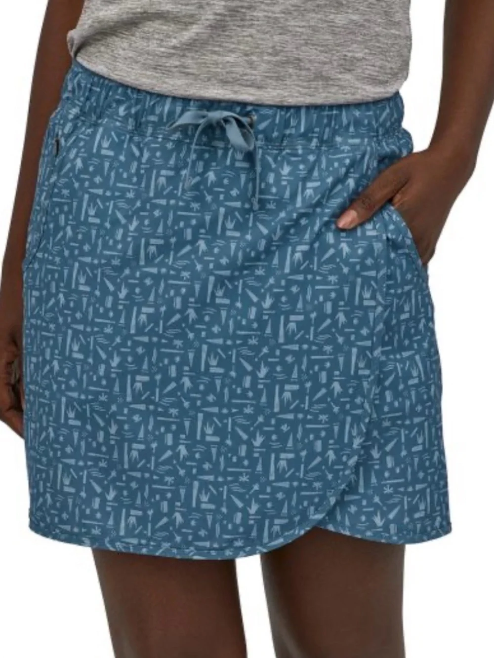 New Patagonia Fleetwith Skort Tasmanian teal